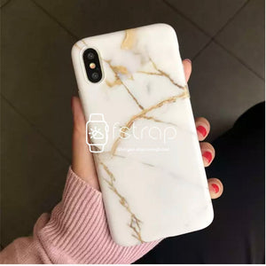 Gold Crack Marble Case - Fstrap.id