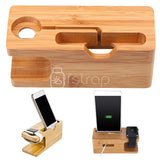 Wooden Charging Dock for Apple Watch and iPhone - Fstrap.id